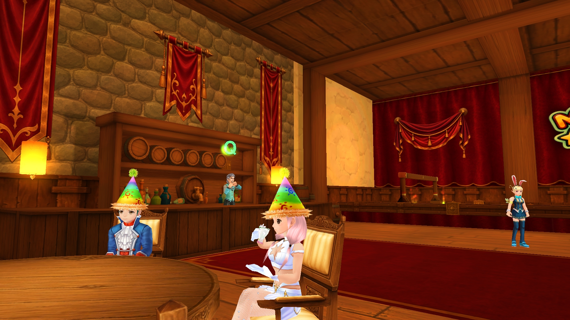 Players at the Event